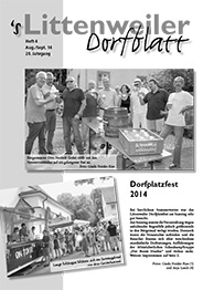 Littenweiler Dorfblatt Heft 4 2014