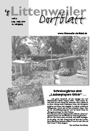 Littenweiler Dorfblatt Heft 4 2019